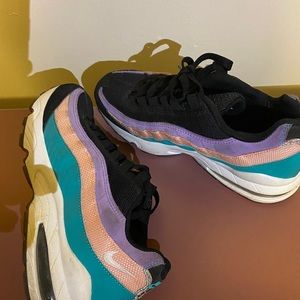 Old pair of Nikes , never really wore them like that